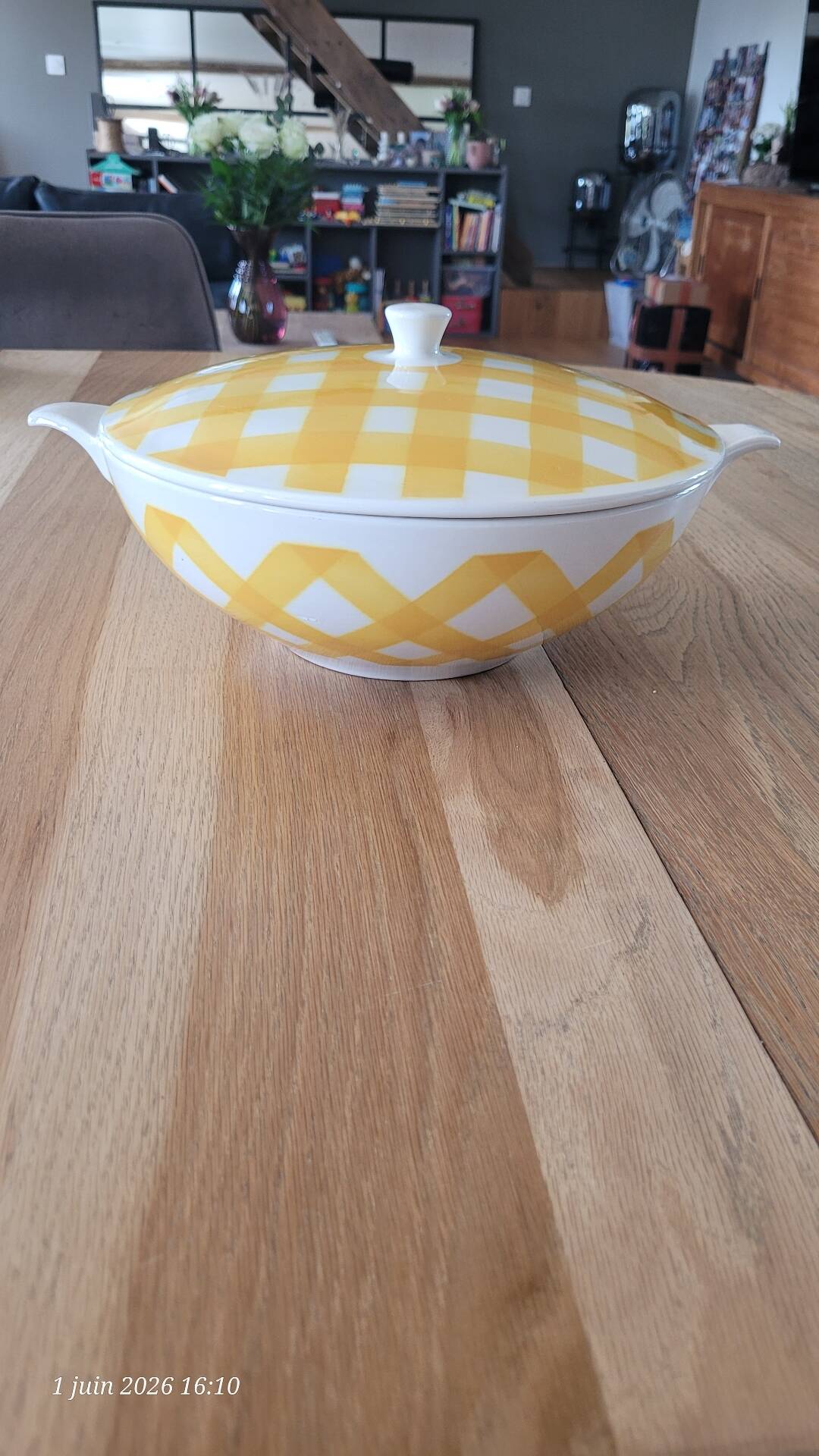 Digoin Sarreguemines Soup Tureen - Scottish