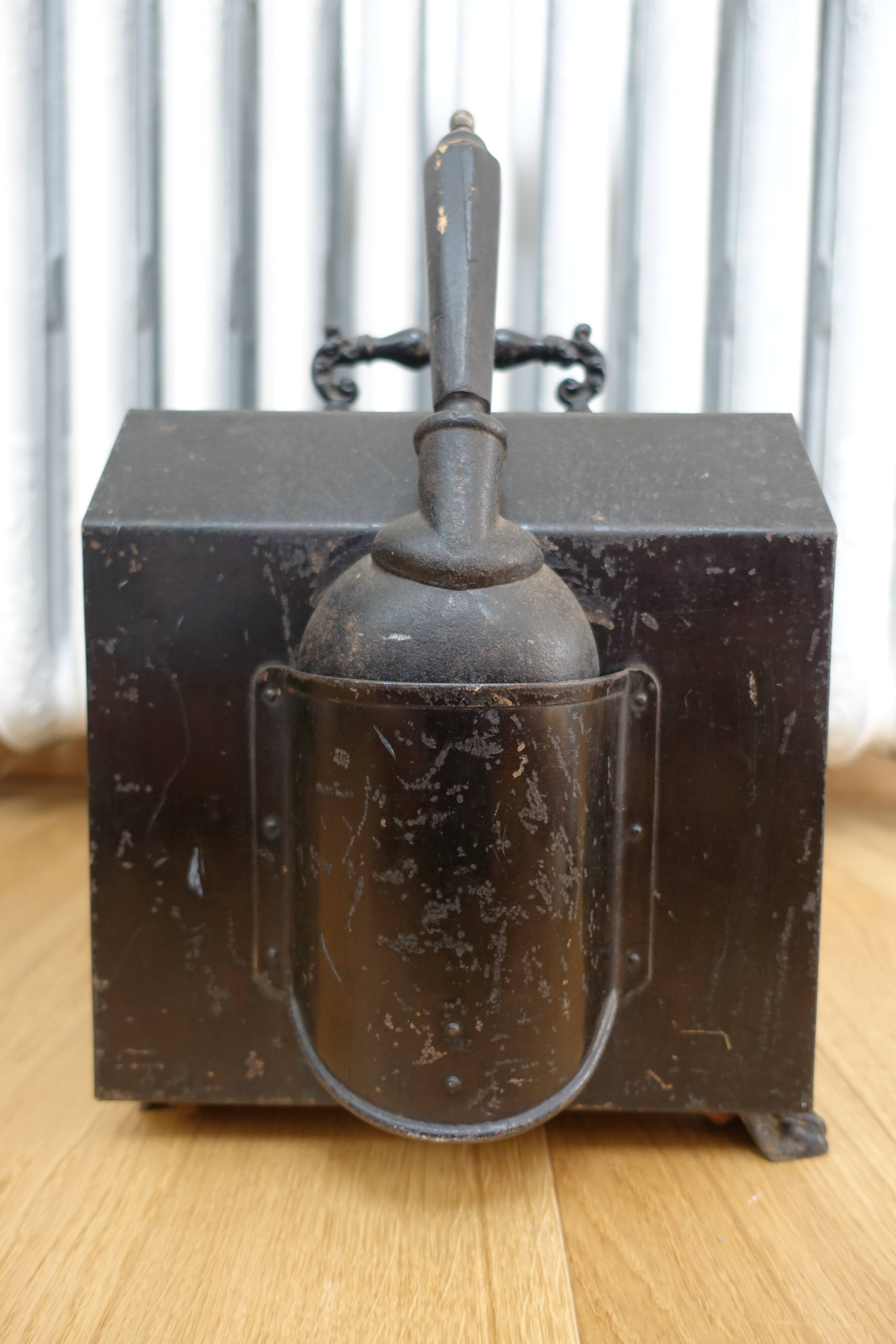 Old Napoleon III coal box