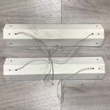 Pair of vintage Perzel angle wall light