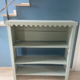 Shelf gray green vintage