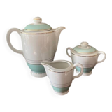 coffee pot, sugar bowl and milk jug KG Luneville Regency model