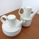 Swedish Birka Teapot & Coffeepot by Stig Lindberg for Gustavsberg, 1960s, Set of 2