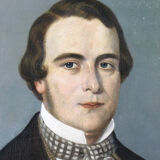 Portrait of a gentleman, 19th century, oil on canvas