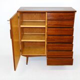 Commode scandinave en acajou, Suède, 1950
