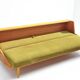 Jitona sofa bed, czechoslovak vintage 1970s
