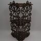 Vintage cast iron angle shelf