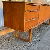 Teak row of the 60s U-shaped base