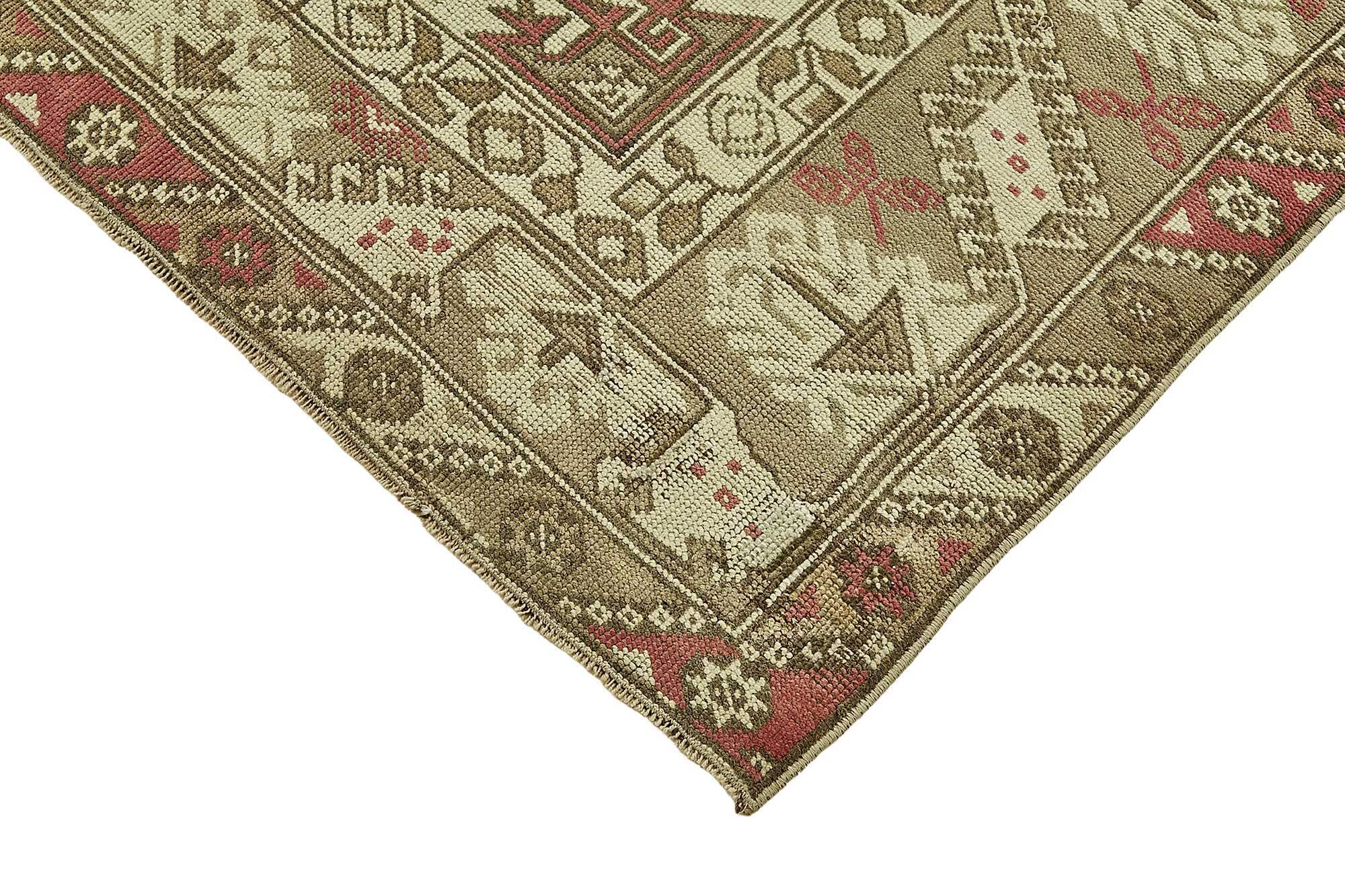 Turkish Vintage Anatolian Rug 121 cm x 191 cm