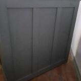Vintage gray Parisian sideboard