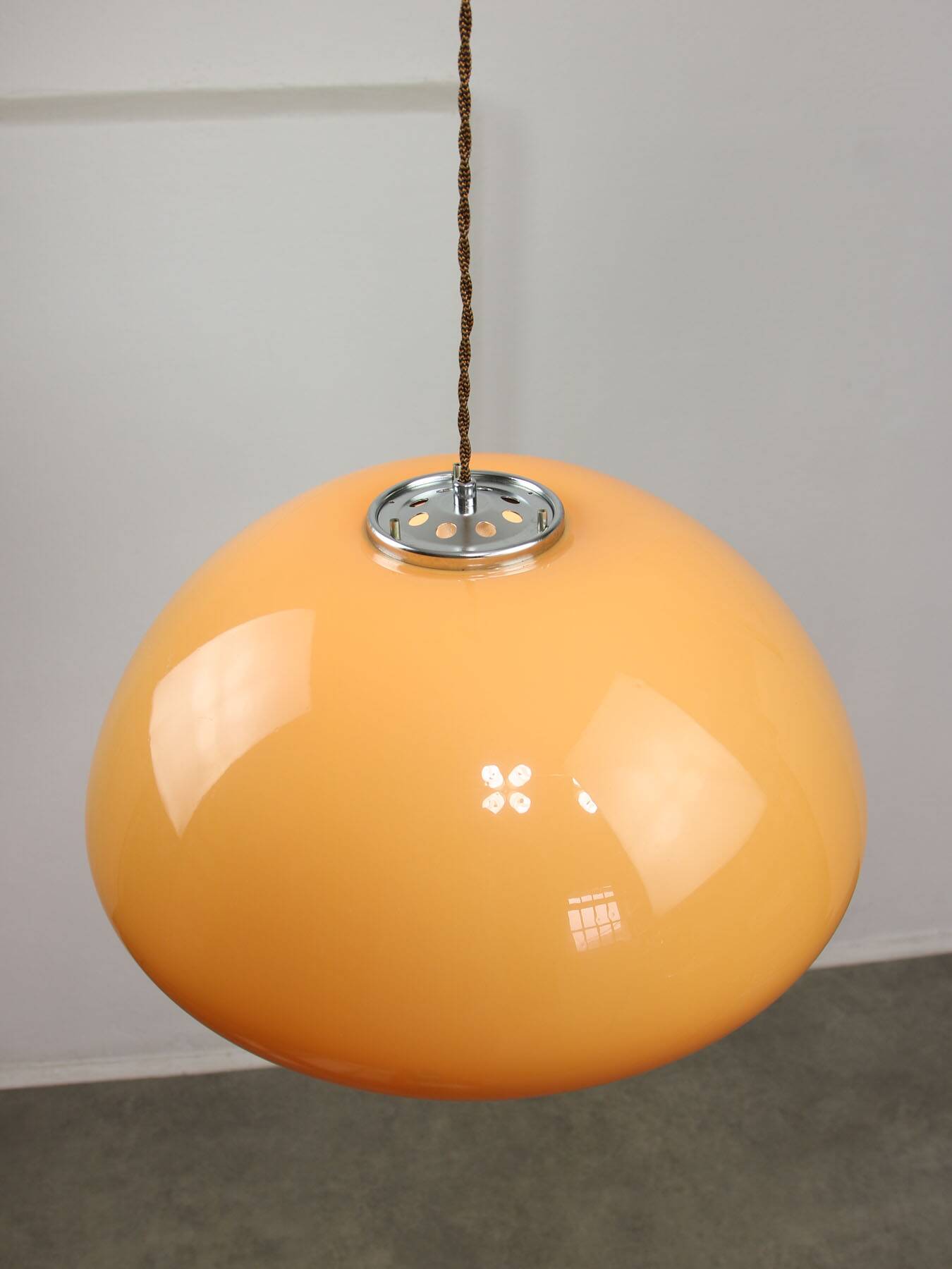 Mid-Century Modern Cabras Lamp by Luigi Massoni for Guzzini, 1960s