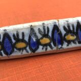 1920-1940 4 Knife holders Glazed ceramic from Nabeul, Tunisia