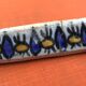 1920-1940 4 Knife holders Glazed ceramic from Nabeul, Tunisia