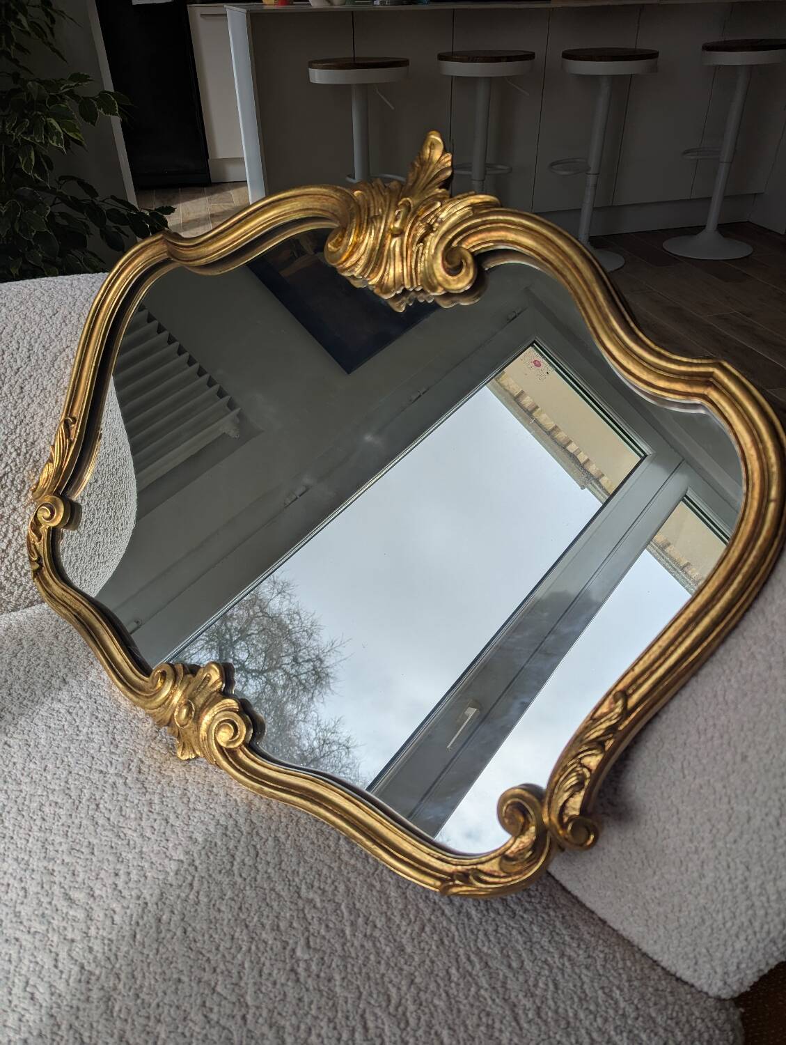 Rococo style mirror