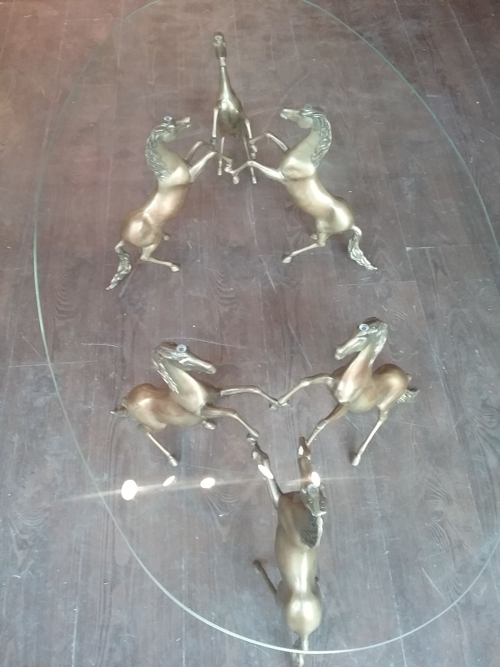 Horse coffee table