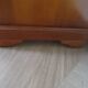 Vintage commode secretary dressing table sliding top 7 drawers cherry wood