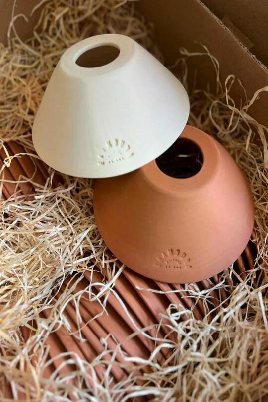 PITCHOUN - Red terracotta - Wall light