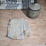 Pouf berbère bohemian fait main 60 X 60 X 25 CM