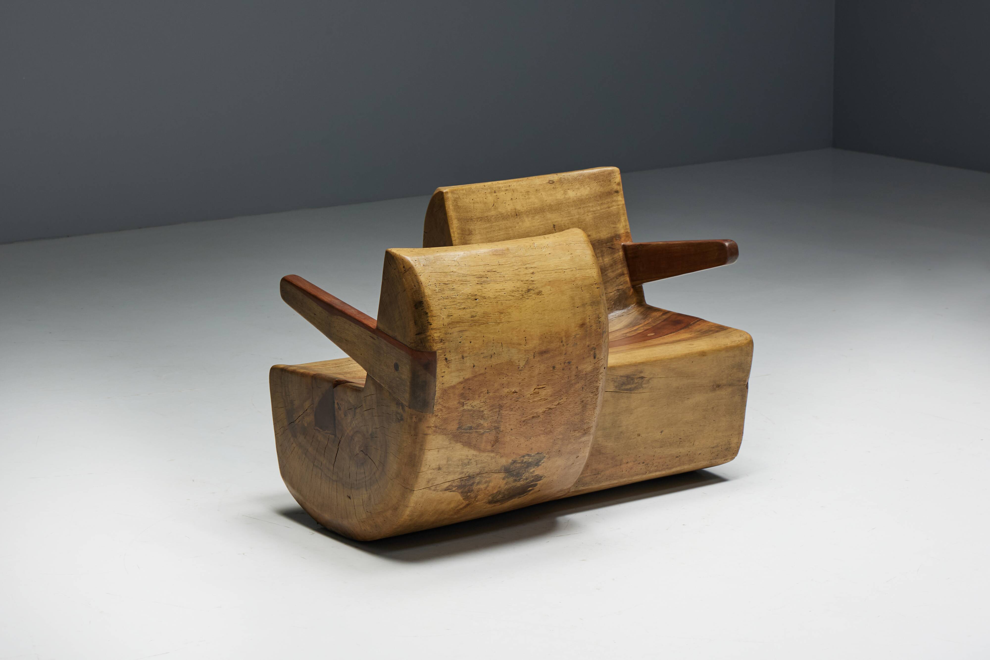 Two-Seater "Namoradeira" by Zanine Caldas, Brazil, 1975
