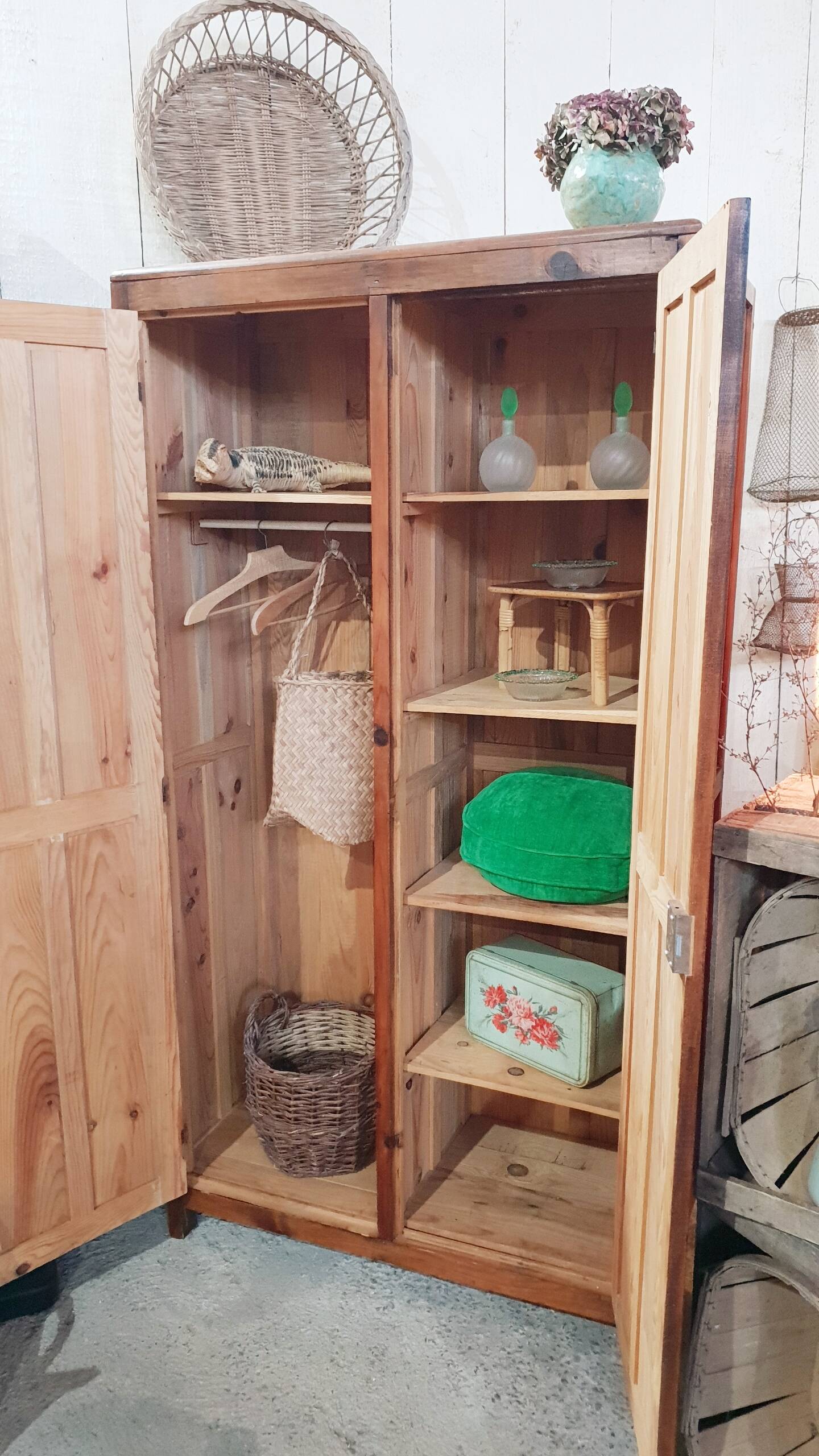 Vintage wardrobe