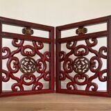 Chinese lacquered screen
