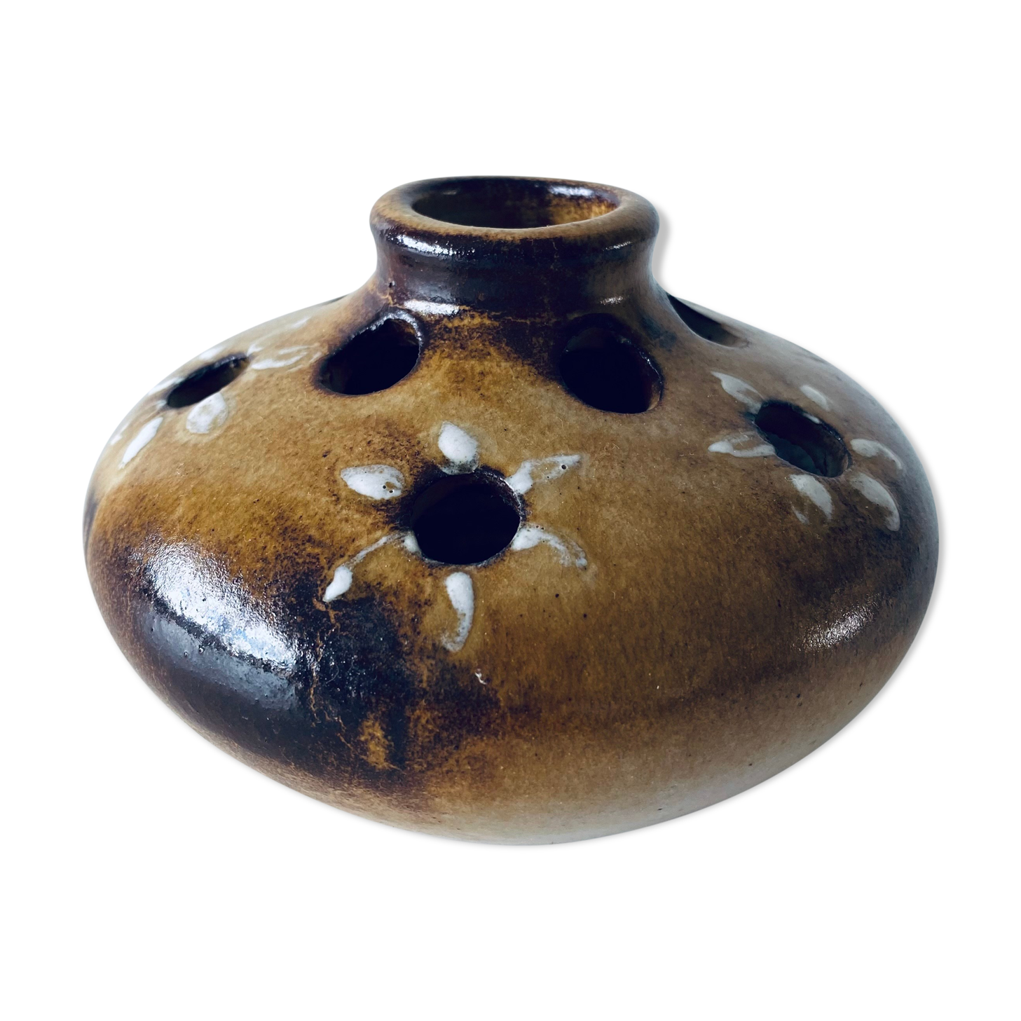 Vase spades flowers Vallauris