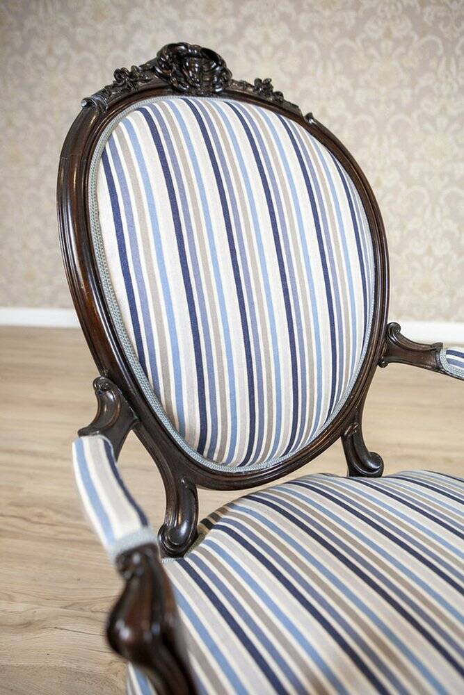 Antique Louis Philippe Style Chair in Mahogany