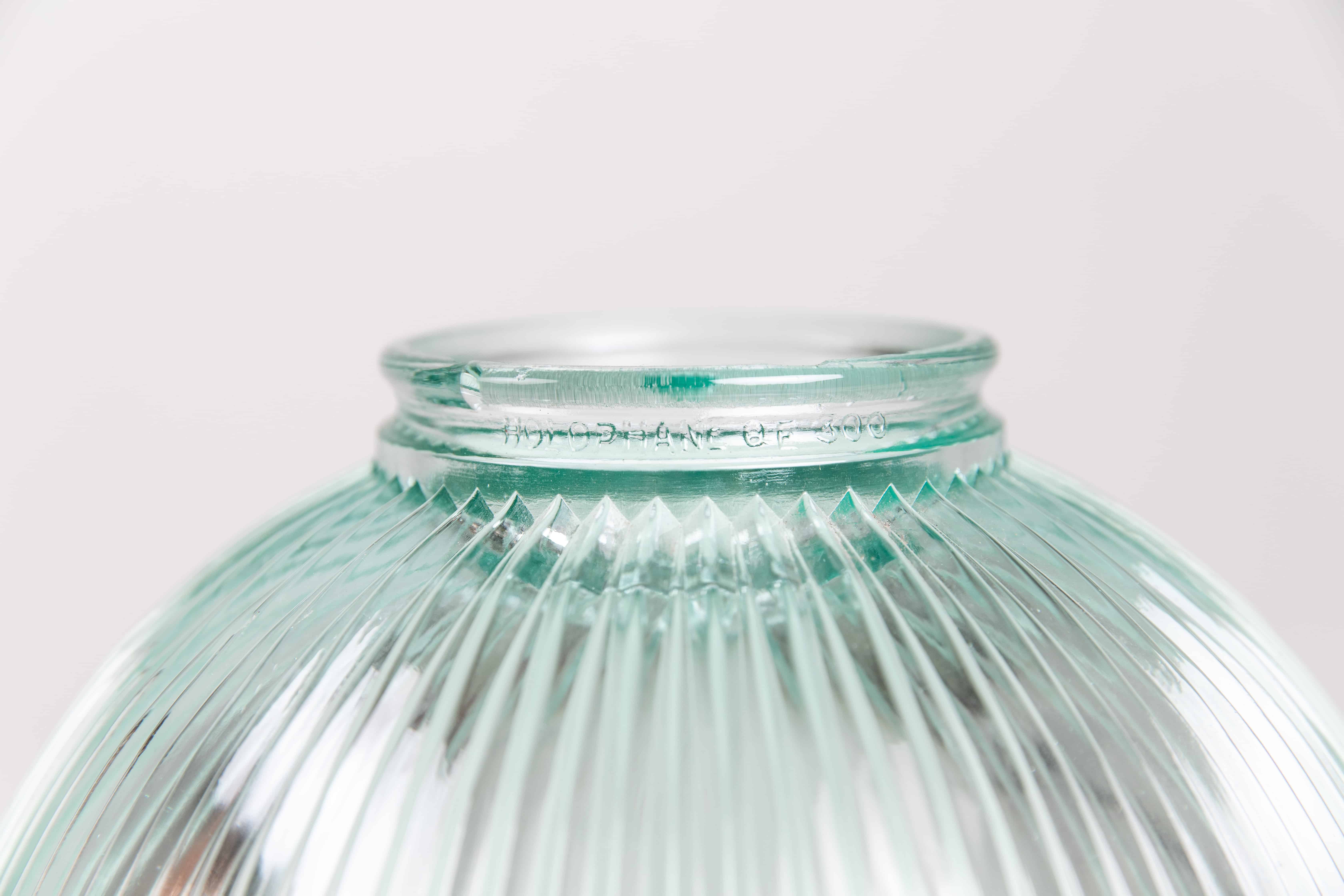 Tinted Holophane Pendant