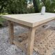 Large solid wood table 238cm