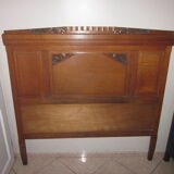 Headboard of the years 1930 in oak