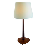Mid-Century Modern Scandinavian Tall and Slender Teak Table Lamp