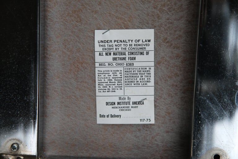 Cantilever chair in chrome DIA, 1970s