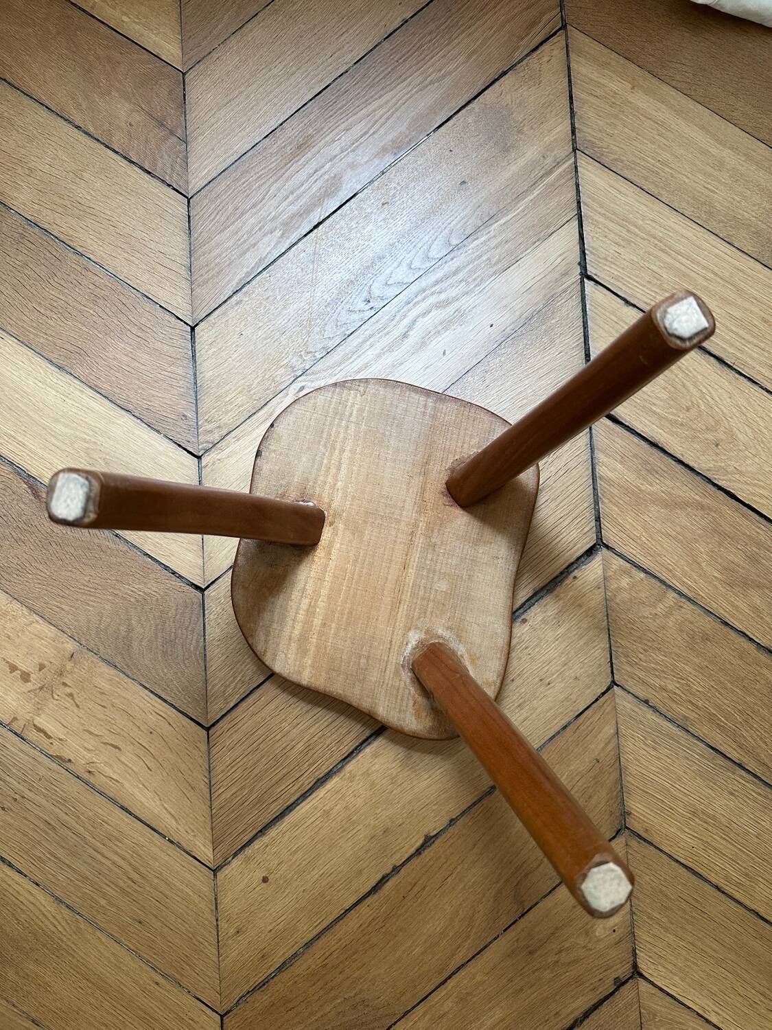 Vintage wooden stool