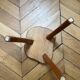 Vintage wooden stool