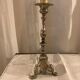 Silver metal lamp