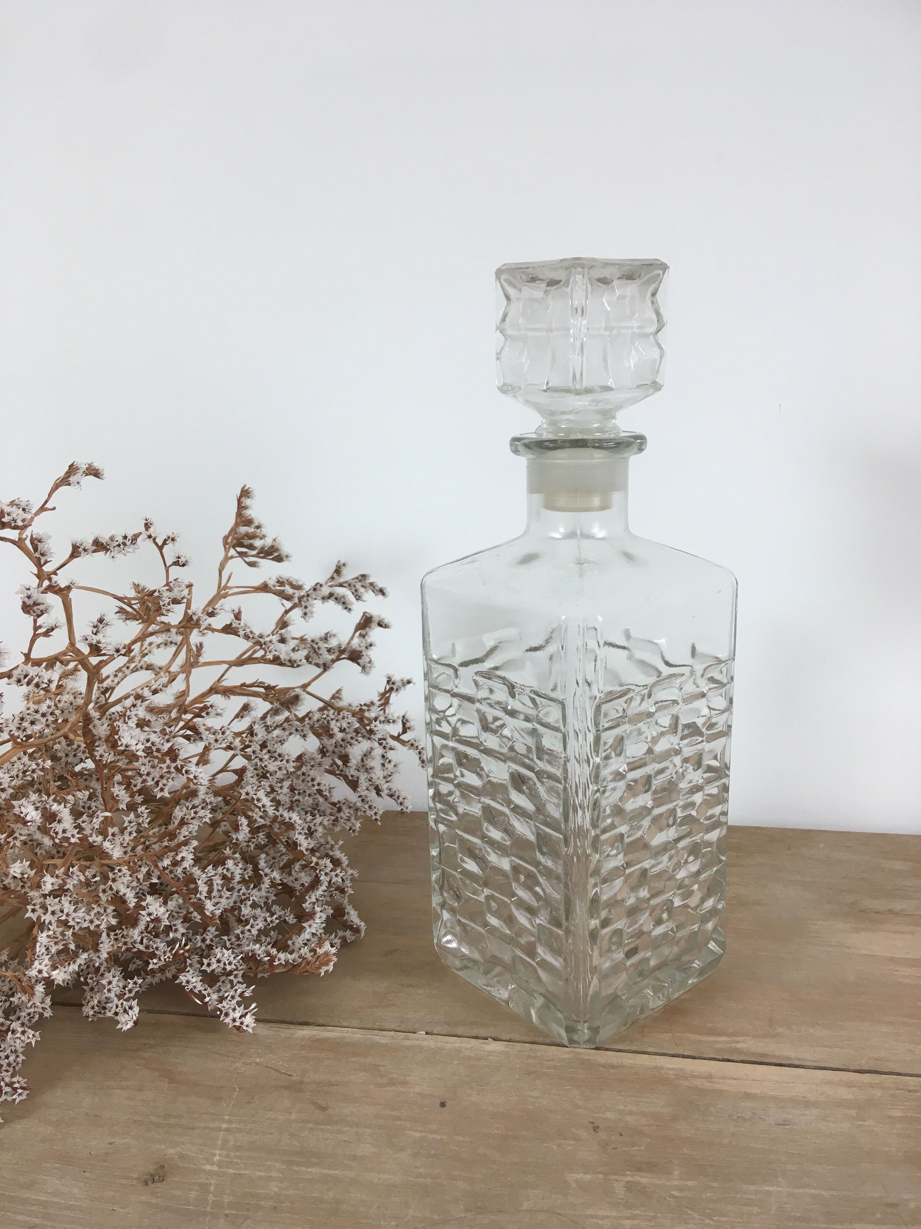 Vintage whisky decanter