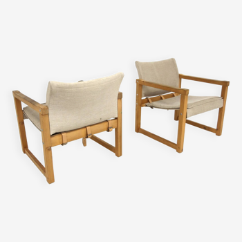 Set de 2 fauteuils vintage "Diana", Karin Mobring, Möbel-Ikea, 1970