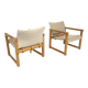 Set of 2 vintage "Diana" armchairs, Karin Mobring, Möbel-Ikea, 1970s