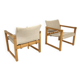 Set de 2 fauteuils vintage "Diana", Karin Mobring, Möbel-Ikea, 1970