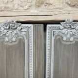 Old pair of patinated doors