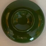 Vintage green ashtray on foot