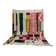Grand tapis berbère graphique rose et écru – 300 × 217 cm
