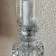 Desk lamp. Crystal, glass, hand engraving.