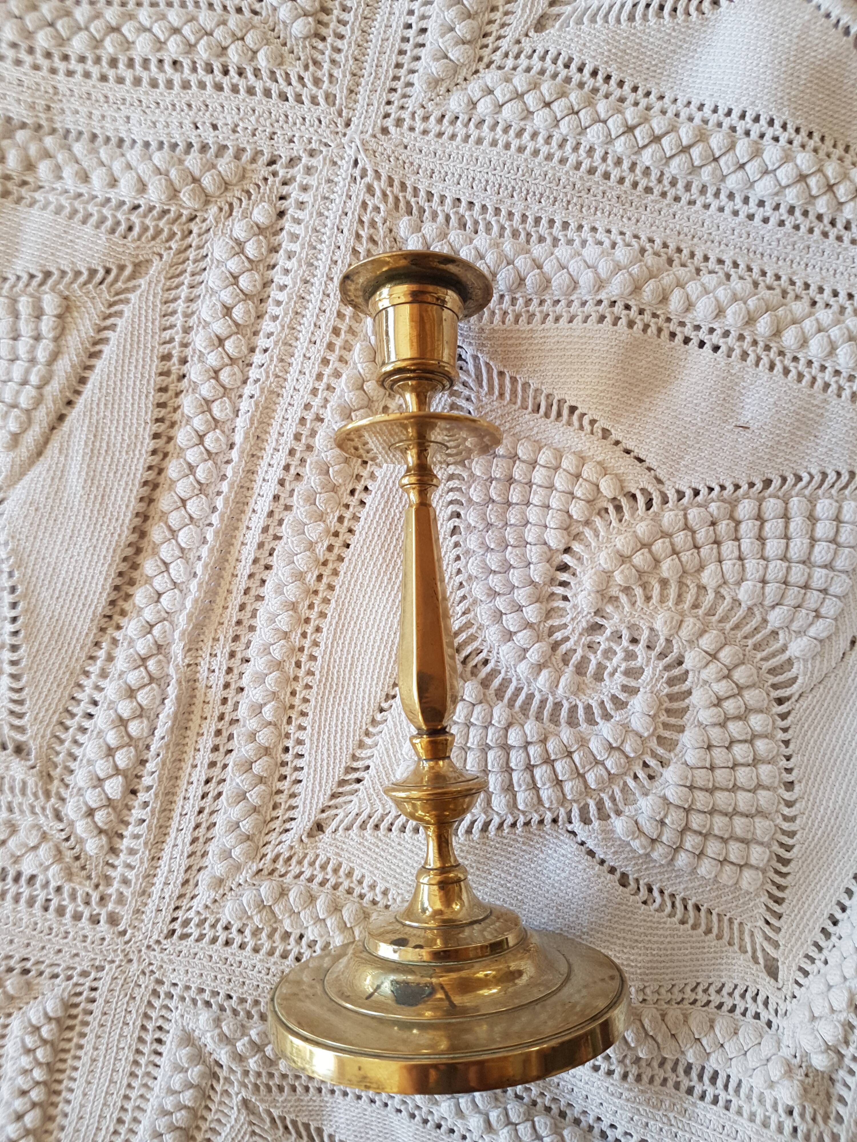 Brass candelstick