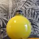 Lampe boule verre 1980