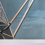 Set of 4 original lithographs by Peter Klasen, 1978. The air.