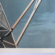 Set of 4 original lithographs by Peter Klasen, 1978. The air.