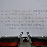 Brother deluxe 262tr mechanical typewriter - new tape