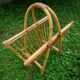 Magazine rack Wicker, vintage 70 s