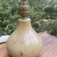 Ceramic bedside lamp signed