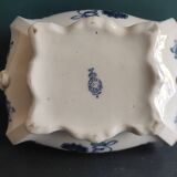 Set of 2 soup tureens, 19th century, Williams & Co. Crown china, Lily patte